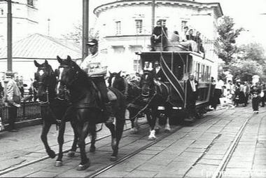 Первые трамваи в Харькове, Украина