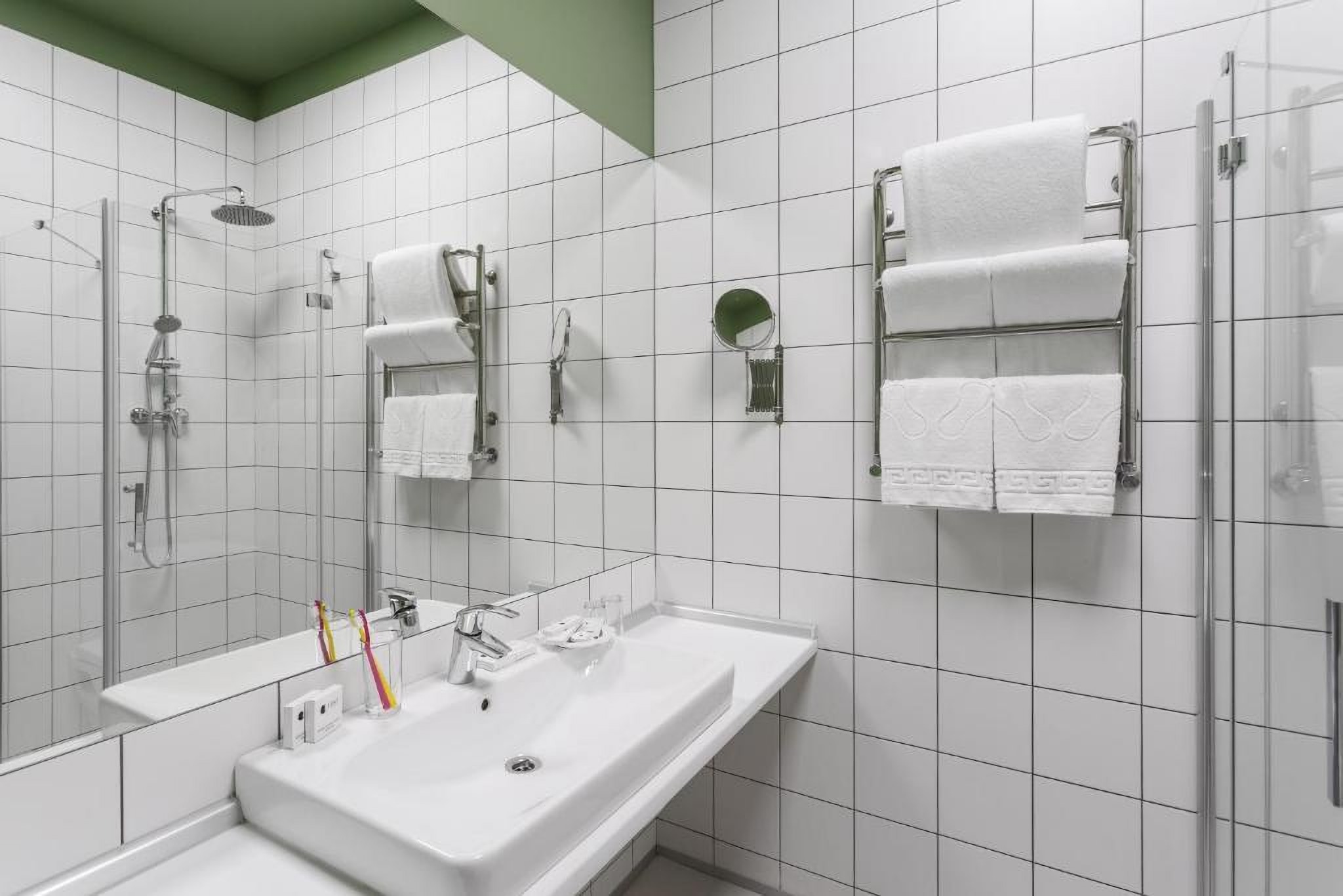 Ванная комната в гостинице "Bortoli" Одесса Украина